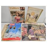 Vintage Collection of Misc LIFE & POST Magazines