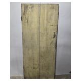 Vintage Milk painted door