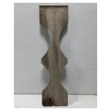 Antique porch railing baluster