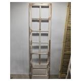 Vintage White wood skinny door