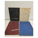 Lot of 4 1940s The Reminder Yearbooks Babs Hodges