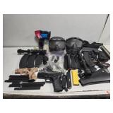 Estate lot of air soft parts and more