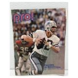 1972 PRO! Magazine Falcons vs Detroit Lions