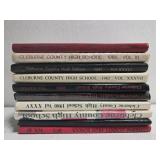Estate lot of vintage yearbooks