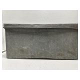 Antique metal Armour & Co. meat transport box