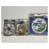 Lot of 3 unopened grinder parts