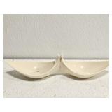 Ceramic Mid Century Style Lenox Divided Dish