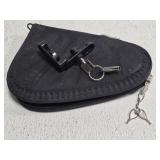 Soft Black Gun Case & Gun Lock