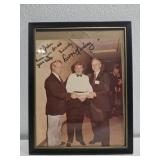 Autographed George Lindsey photograph