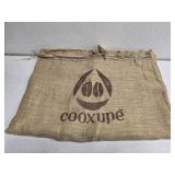 Large Vintage Cooxupe Burlap Bag