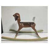Wooden Handmade Rocking Horse Bambi Toy