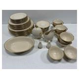 Lot of Gold Band Franciscan Masterpiece China *