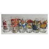 Estate lot of collectible glass cups