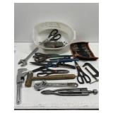 Bin of misc. tools