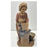 Signed Tom Clark pecan resin figurine