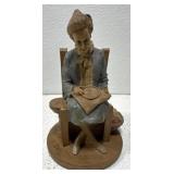 Signed Tom Clark pecan resin figurine