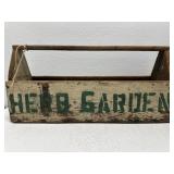 Antique Herb Garden Box