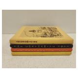 4 chatham yearbooks 1969-1972