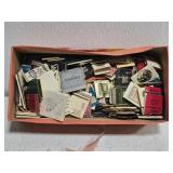 Vintage Lot of Collectible Match Box Advertising