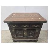 Vintage wood small cabinet