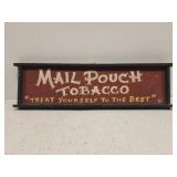 Vintage wooden Mail pouch tobacco sign