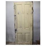 Vintage wood door