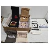 Lot of 15 Misc Holiday Themed Linen Napkins