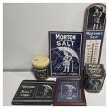 Vintage Mortons salt advertising