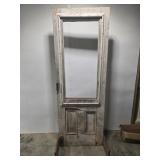 Vintage wood door
