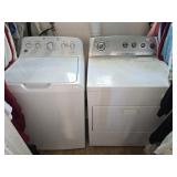 Pair of Whirlpool & GE Washing Machine & Dryer