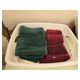 Basket of rags and more