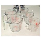 Lot of 5 Ovenbake & Anchor Measuring Cups