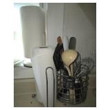 Estate Lot of Utensils Paper Towels Etc