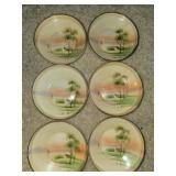 Hand painted Nippon small bowls