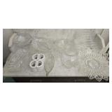 Estate lot of crystal