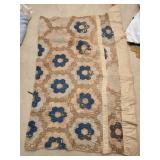 Vintage multicolored quilt
