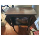 Vintage wooden side table