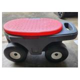 Rolling Hard Plastic Cart