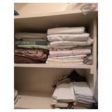 Estate lot of bed sheets and more