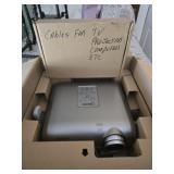 Sharp Notvision projector in the box