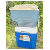 Lot of 2 Igloo Coolers