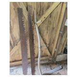 Lot of 3 Vintage Saw Tools