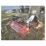 Mower tractor attachment