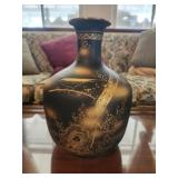 Kutani satsuma hand painted vase