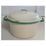 3 pc Enamelware Cooking Set With Lid