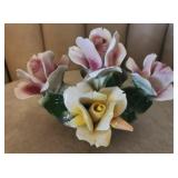 Capodimonte floral piece
