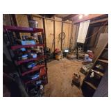 Entire contents of a barn room