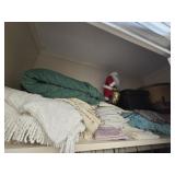 Estate lot of blankets and more