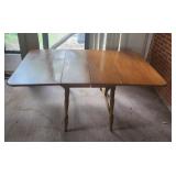 Vintage Maple Drop Leaf Table as-is