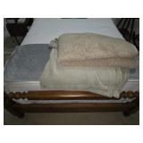 Estate Lot of 3 Fluffy Blankets